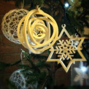 Gyroscopic Christmas Ornament