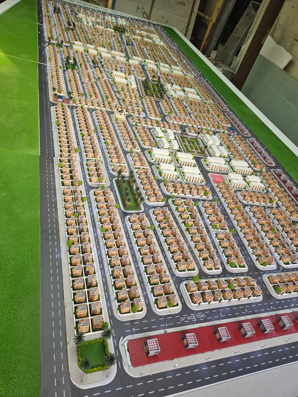 6M City Master Plan Scale Model